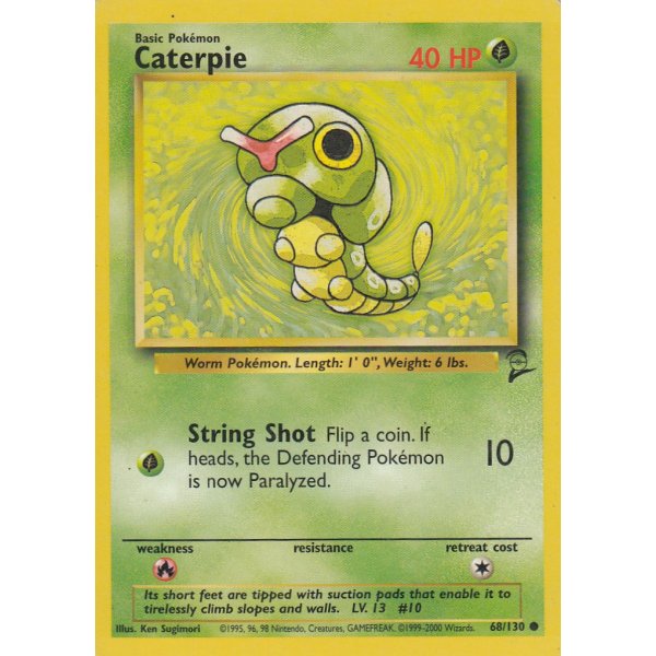 Caterpie 68/130 BESPIELT
