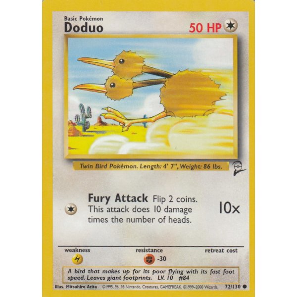 Doduo 72/130 BESPIELT