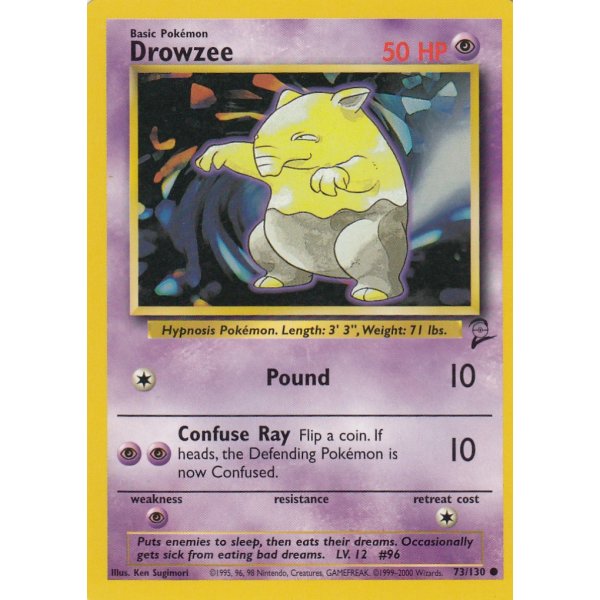 Drowzee 73/130 BESPIELT