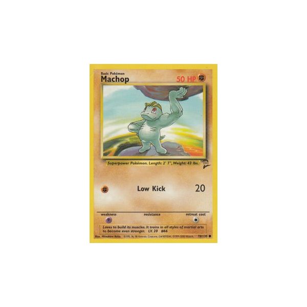 Machop 78/130 BESPIELT