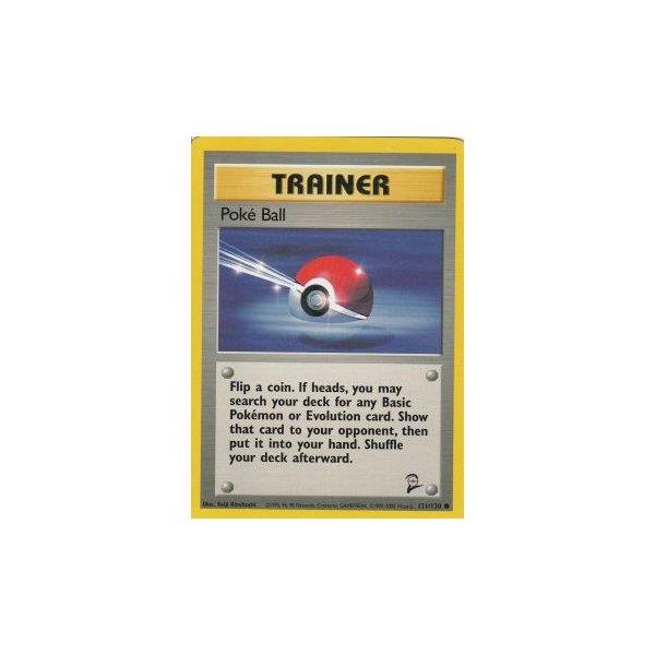 Pok&eacute; Ball 121/130 BESPIELT