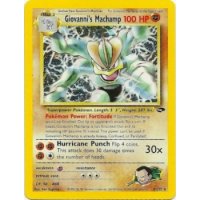Giovanni's Machamp 6/132 HOLO BESPIELT