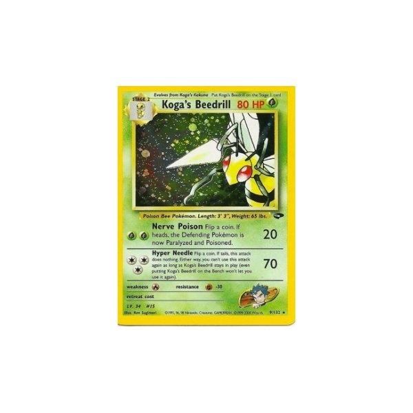 Kogas Beedrill 9/132 HOLO BESPIELT
