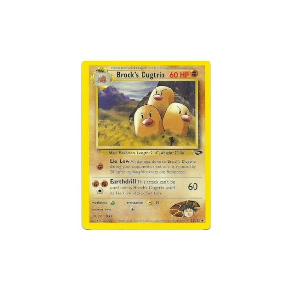 Brocks Dugtrio 22/132 BESPIELT