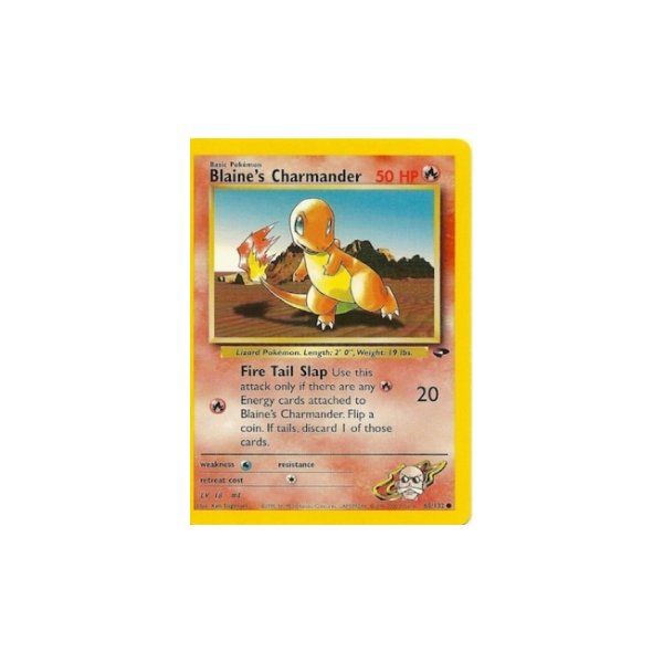Blaines Charmander 60/132 BESPIELT