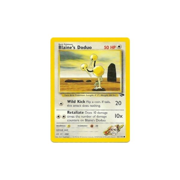 Blaines Doduo 61/132 BESPIELT