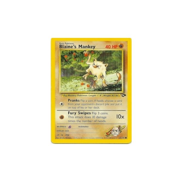 Blaines Mankey 63/132 BESPIELT