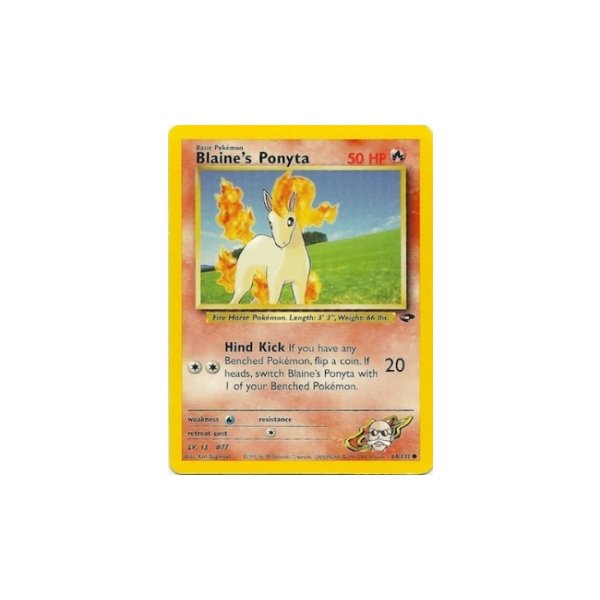 Blaines Ponyta 64/132 BESPIELT
