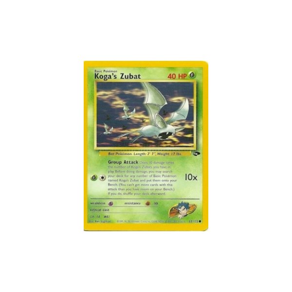 Kogas Zubat 83/132 BESPIELT