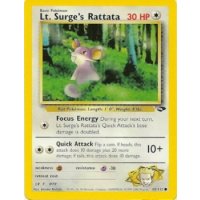 Lt. Surge's Rattata 85/132 BESPIELT