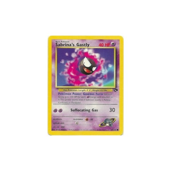 Sabrinas Gastly 97/132 BESPIELT