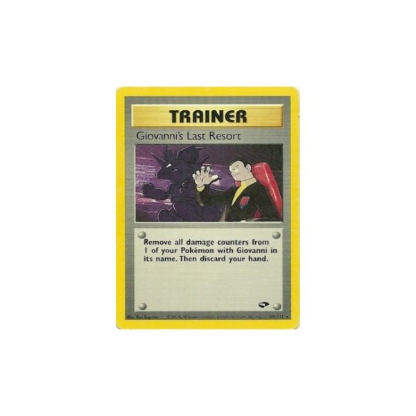 Giovannis Last Resort 105/132 BESPIELT