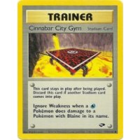 Cinnabar City Gym 113/132 BESPIELT