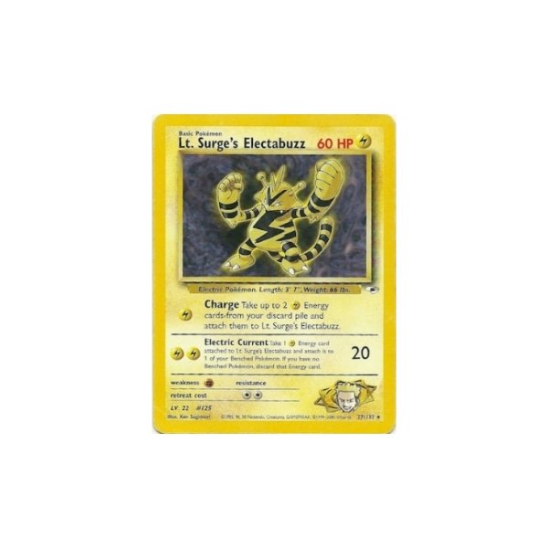 Lt. Surges Electabuzz 27/132 BESPIELT