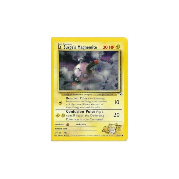 Lt. Surges Magnemite 50/132 BESPIELT