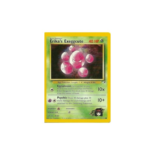 Erikas Exeggcute 77/132 BESPIELT