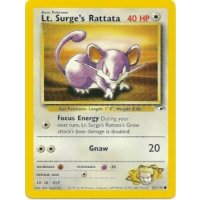 Lt. Surge's Rattata 82/132 BESPIELT