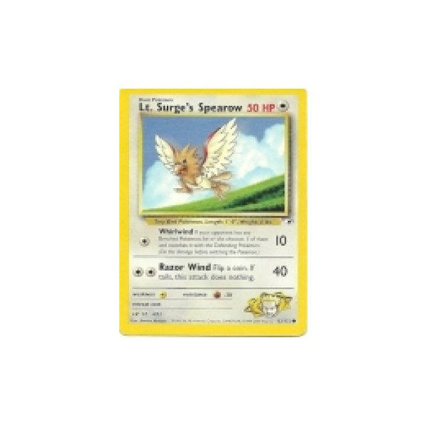 Lt. Surges Spearow 83/132 BESPIELT