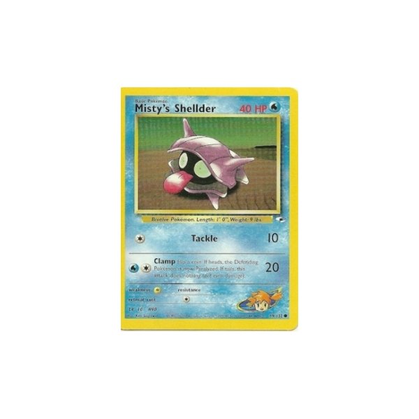 Mistys Shellder 89/132 BESPIELT