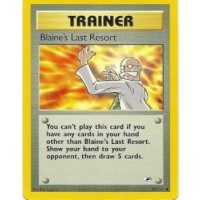 Blaines Last Resort 105/132 BESPIELT