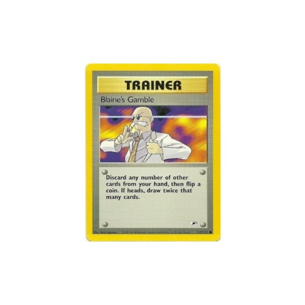 Blaines Gamble 121/132 BESPIELT
