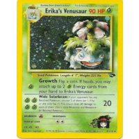 Erika's Venusaur 4/132 1. Edition HOLO BESPIELT