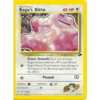 Koga's Ditto 10/132 1. Edition HOLO BESPIELT