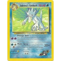 Sabrina's Golduck 30/132 1. Edition BESPIELT