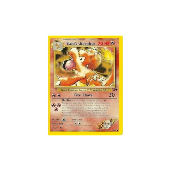 Blaines Charmeleon 31/132 1. Edition BESPIELT