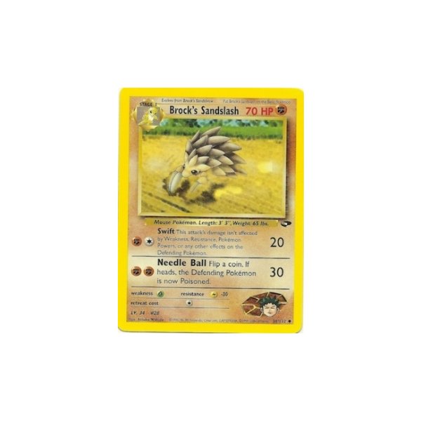 Brocks Sandslash 36/132 1. Edition BESPIELT