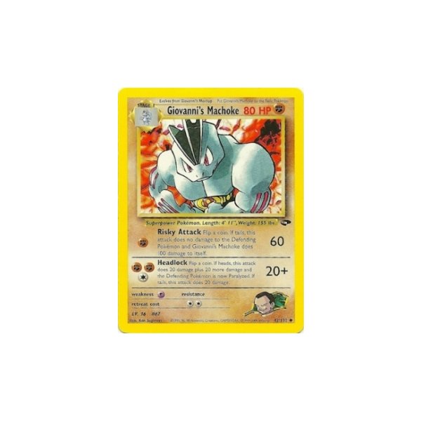 Giovannis Machoke 42/132 1. Edition BESPIELT