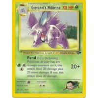 Giovanni's Nidorino 45/132 1. Edition BESPIELT
