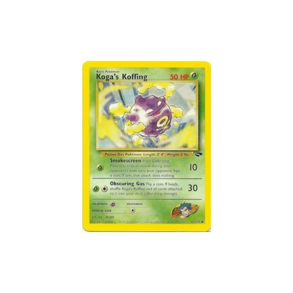 Kogas Koffing 48/132 1. Edition BESPIELT