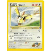 Kogas Pidgey 80/132 1. Edition BESPIELT