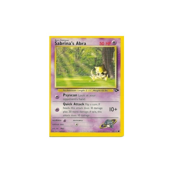 Sabrinas Abra 94/132 1. Edition BESPIELT