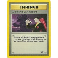 Giovannis Last Resort 105/132 1. Edition BESPIELT