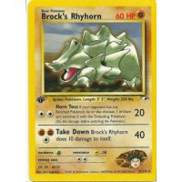 Brock's Rhyhorn 22/132 1. Edition BESPIELT