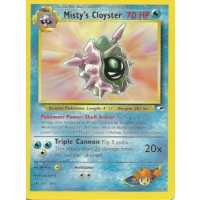 Misty's Cloyster 29/132 1. Edition BESPIELT