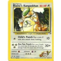 Blaine's Kangaskhan 36/132 1. Edition BESPIELT