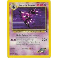 Sabrina's Haunter 58/132 1. Edition BESPIELT