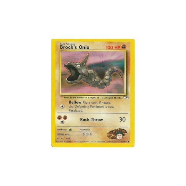 Brocks Onix 69/132 1. Edition BESPIELT