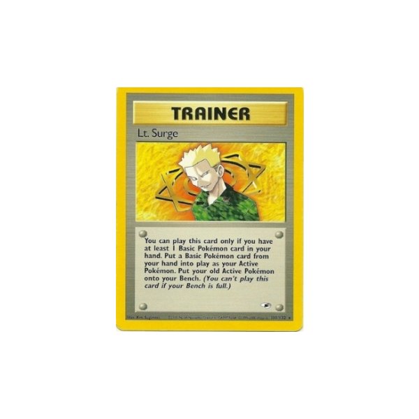 Lt. Surge 101/132 1. Edition BESPIELT