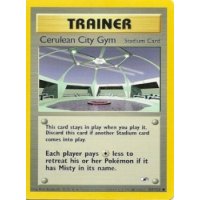 Cerulean City Gym 108/132 1. Edition BESPIELT