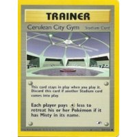 Cerulean City Gym 108/132 1. Edition BESPIELT