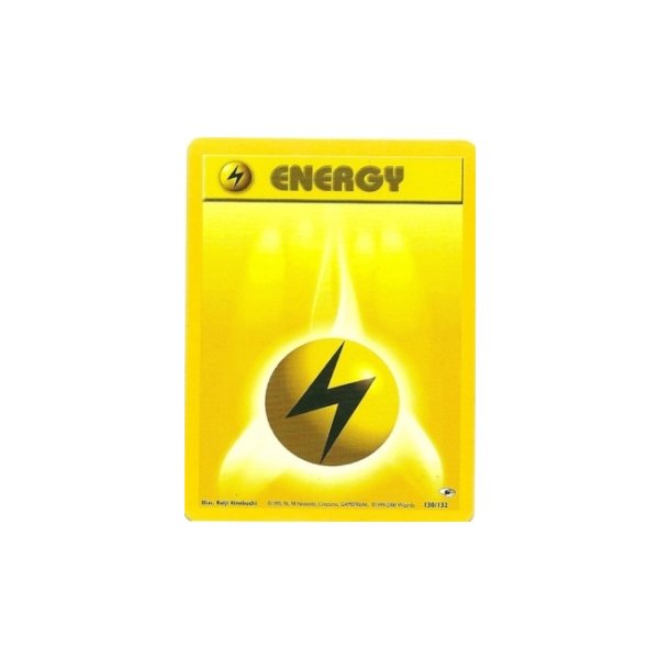 Lightning Energy 130/132 1. Edition BESPIELT