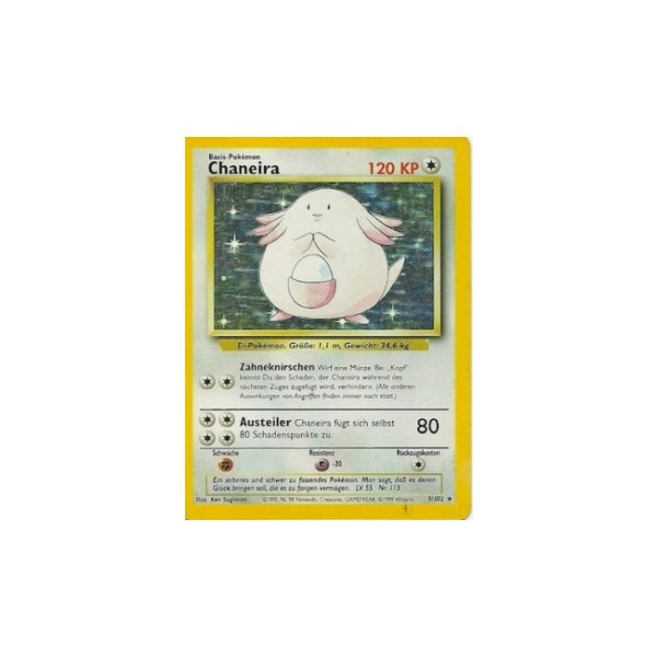 Chaneira 3/102 HOLO BESPIELT