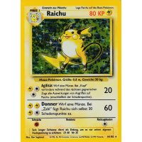 Raichu 14/102 HOLO BESPIELT