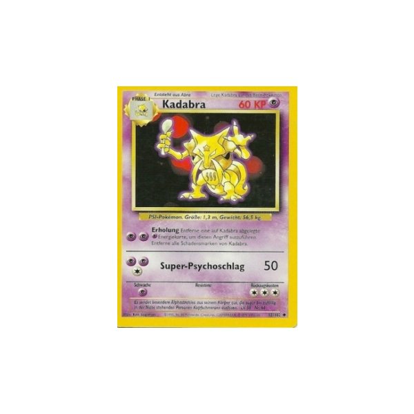 Kadabra 32/102 BESPIELT