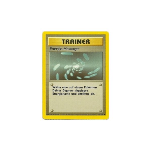 Energie-Absauger 92/102 BESPIELT