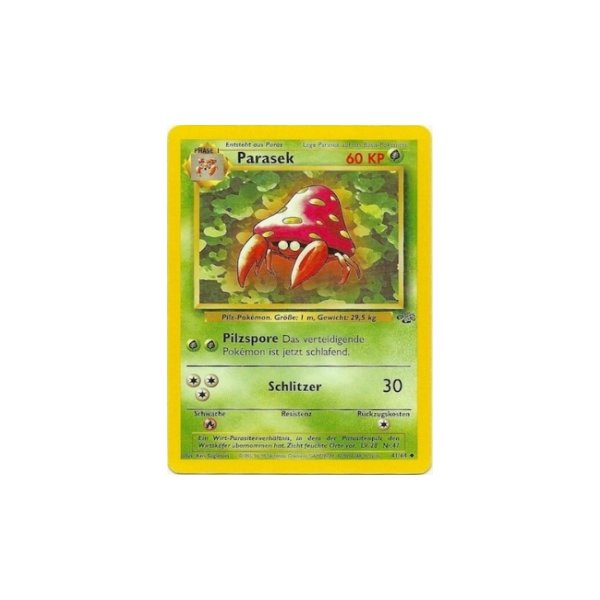Pokemon Parasek Dschungel 41/64 Deutsch 